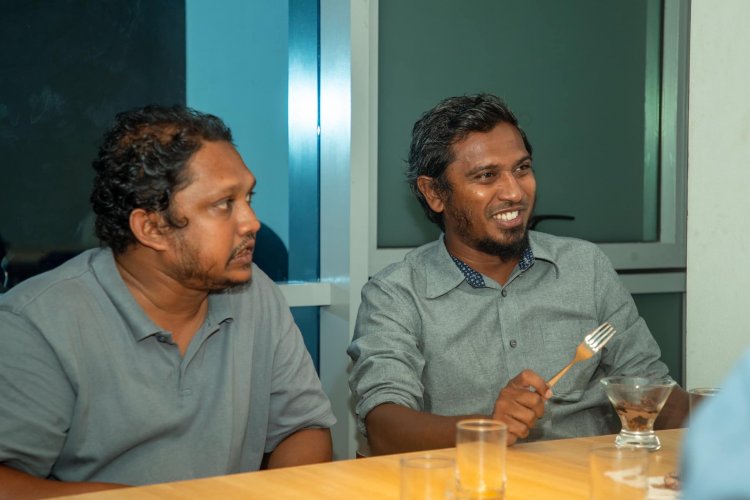 President of Maldives Olympic Committee  hosts a taraweeh dinner