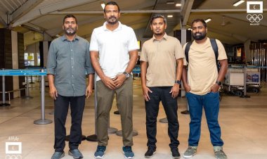 Advance team representing Maldives for the 11th Indian Ocean Island Games departs to Madagascar