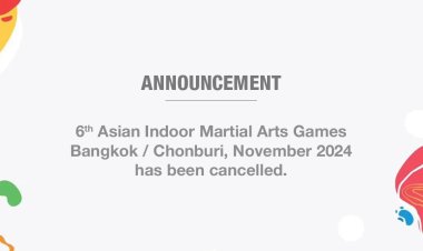 6th Asian Indoor and Martial Arts Games Cancelled Due to Unmet Requirements