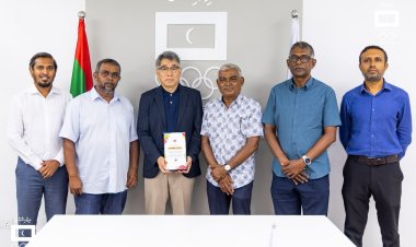 MOC President Hosts Special Lunch Honoring Coach of Maldives’ First Olympic Team