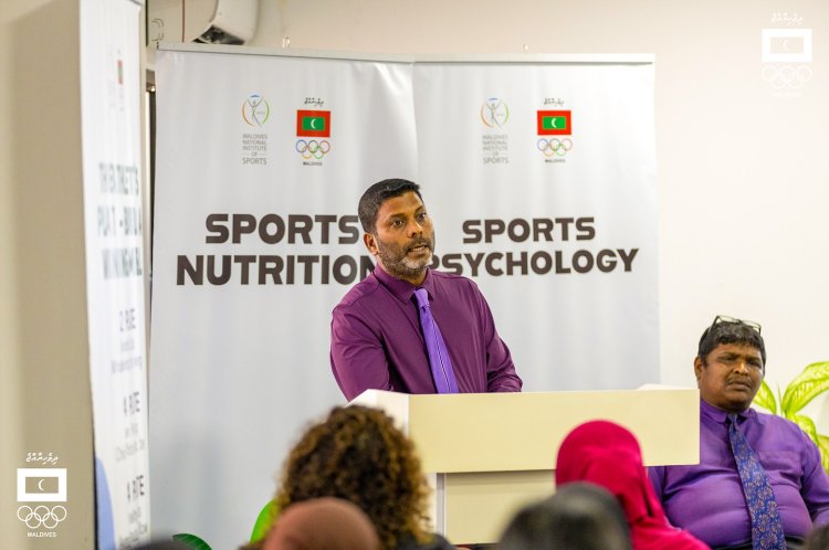 Maldives Olympic Committee and MNIS Conduct Sports Nutrition and Psychology Initiative