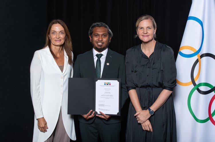 MOC Secretary General Thamooh Ahmed Saeed Completes IOC‑MEMOS Programme