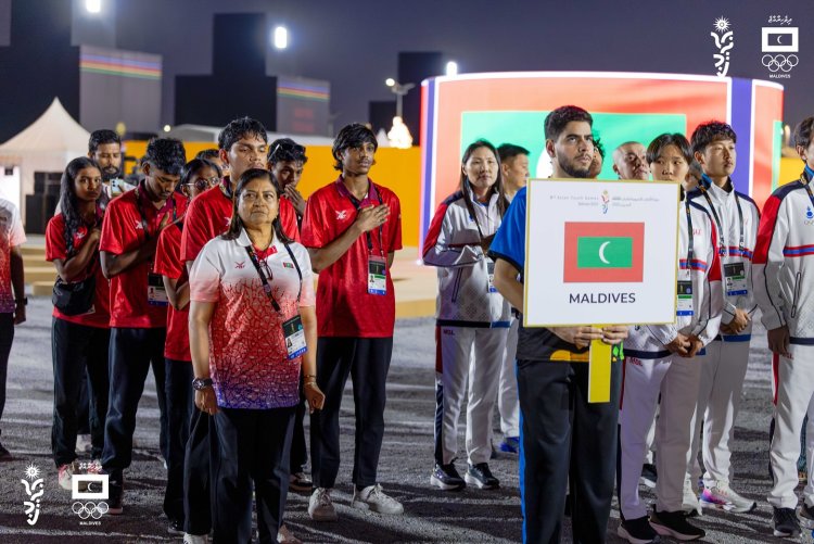 Team Maldives Participates in 3rd Asian Youth Games 2025 Welcome Ceremony