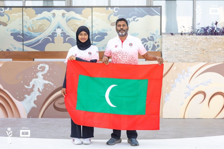 Team Maldives Flag Bearers Announced for 3rd Asian Youth Games 2025