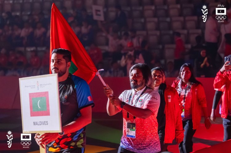 Team Maldives Concludes Participation at 3rd Asian Youth Games 2025