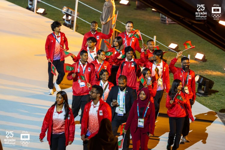 Team Maldives Takes Part in Opening Ceremony of the 6th Islamic Solidarity Games