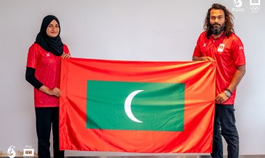 Maldives Flag to be Carried by Ahnaa and Shamnooz at the Opening Ceremony of the Asian Beach Games 2026