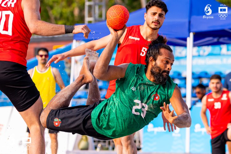 Asian Beach Games 2026: Maldives Beach Handball Team Faces Jordan in Second Match