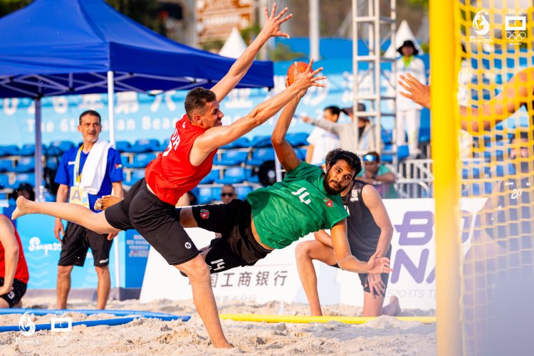Asian Beach Games 2026: Maldives Beach Handball Team Faces Jordan in Second Match