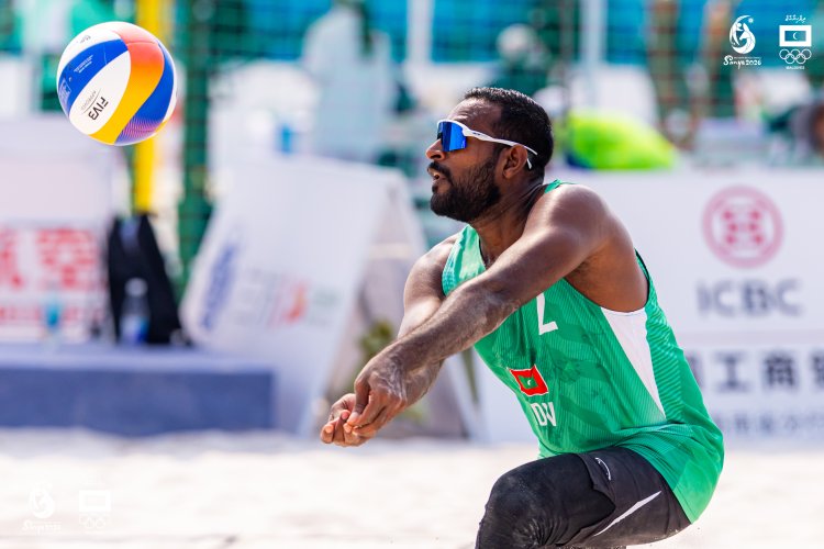 Asian Beach Games 2026: Strong Performances from Maldives Beach Volleyball Pairs