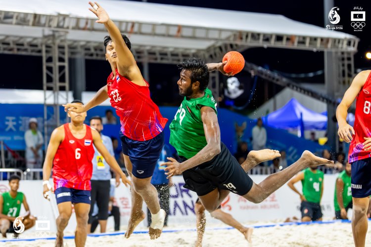 Asian Beach Games 2026: Maldives Beach Handball Team Shows Strong Fight Against Oman and Thailand