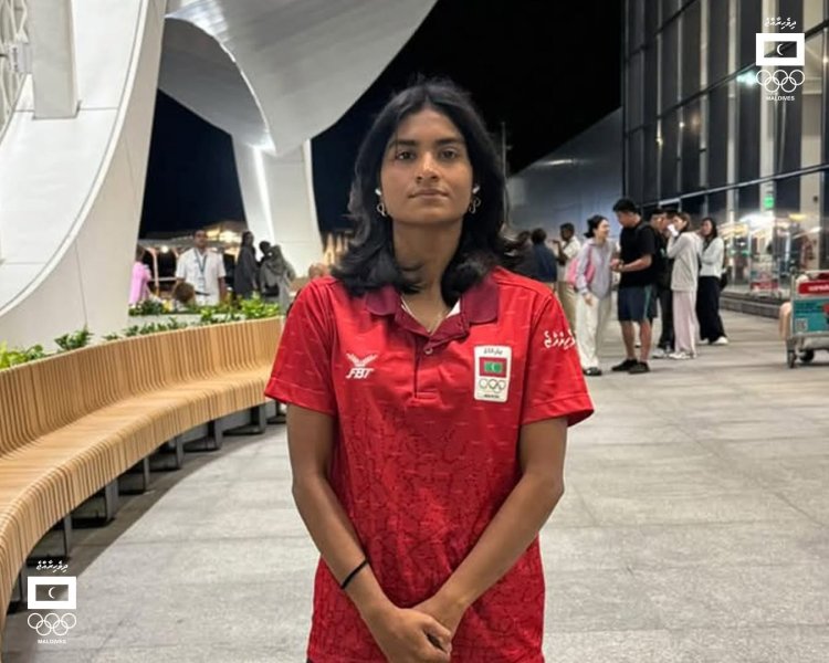 Aishath Shabaa Saleem Departs for Greece to Attend IOA Young Olympic Ambassadors Session