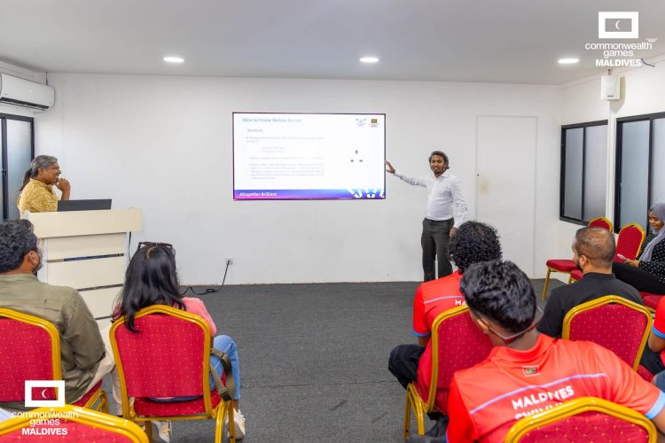 CGA Maldives Conducts Information Session for Team Maldives Ahead of Glasgow 2026