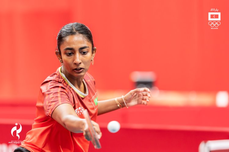 Maldives Women Face South Korea in Asian Games Table Tennis Opener