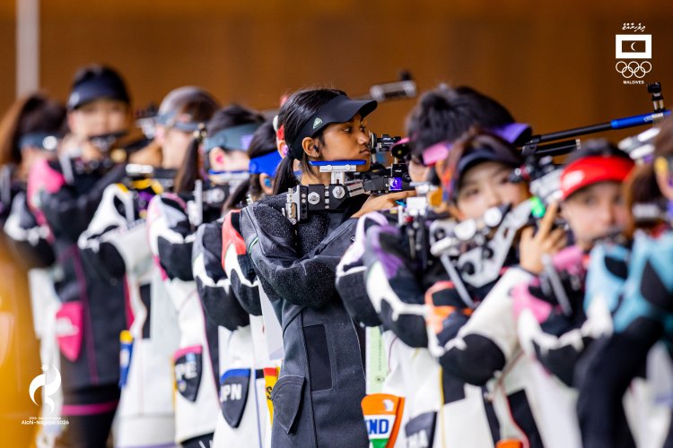 Aishath Eesha Shaheed Breaks National Shooting Record at Asian Games