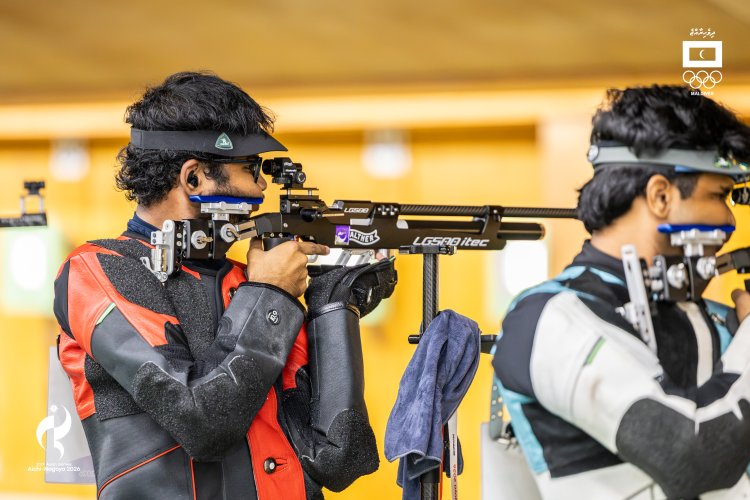 Maldives’ Maaidh Sets New National Record in 10m Air Rifle