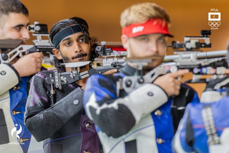 Maldives’ Maaidh Sets New National Record in 10m Air Rifle