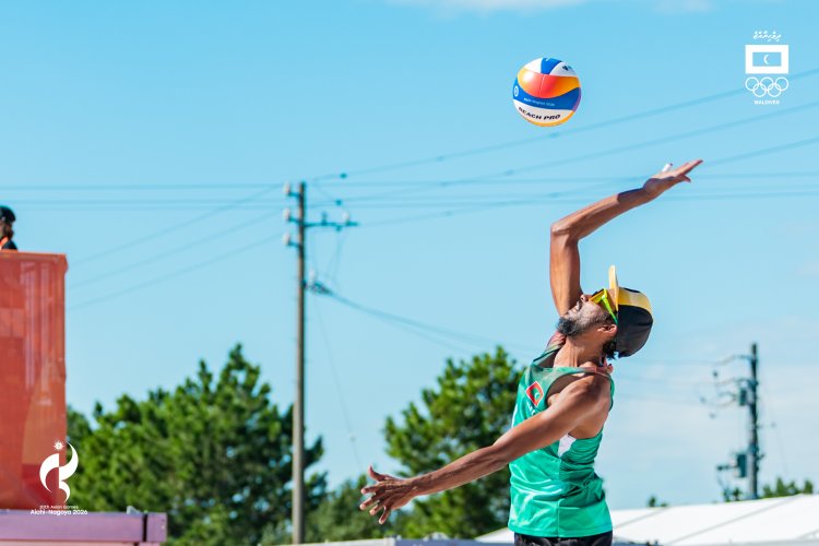 Maldives Test Hosts Japan in Men’s Beach Volleyball
