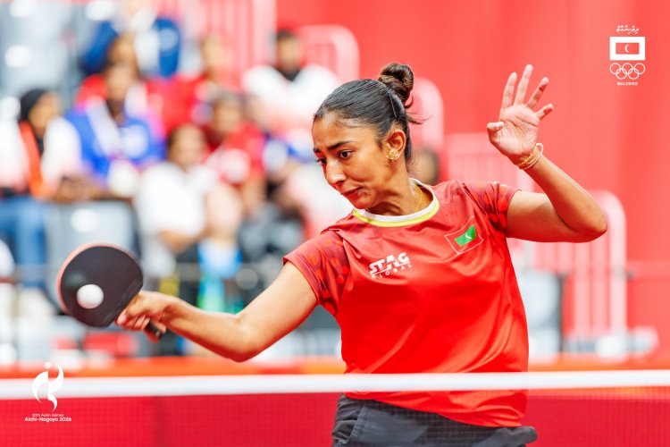 Maldives’ Rafaa Completes Comeback Victory in Women’s Singles