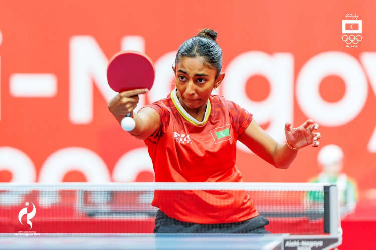 Maldives’ Rafaa Completes Comeback Victory in Women’s Singles