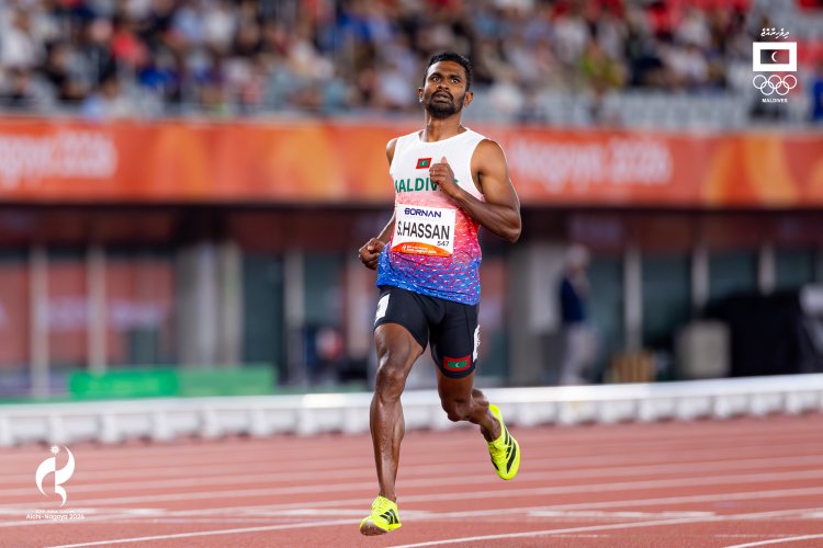 Maldives Open Athletics Competition in Men’s 100m