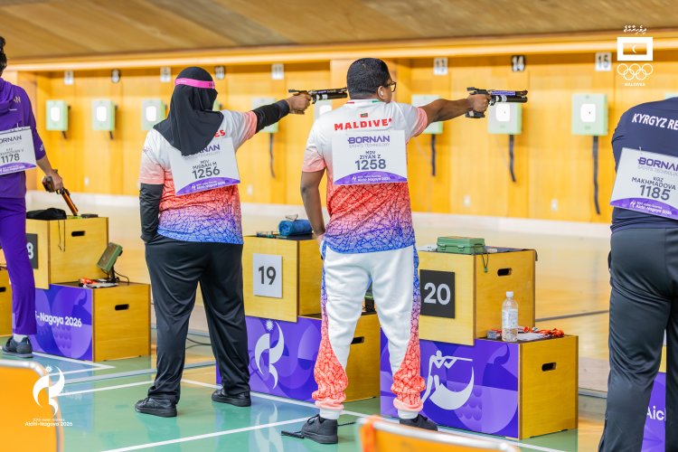 Maldives Conclude Shooting Competition with Mixed Team National Record