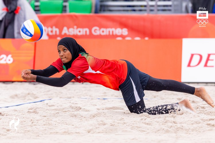 Maldives Women Conclude Beach Volleyball Competition with Straight-Set Victory