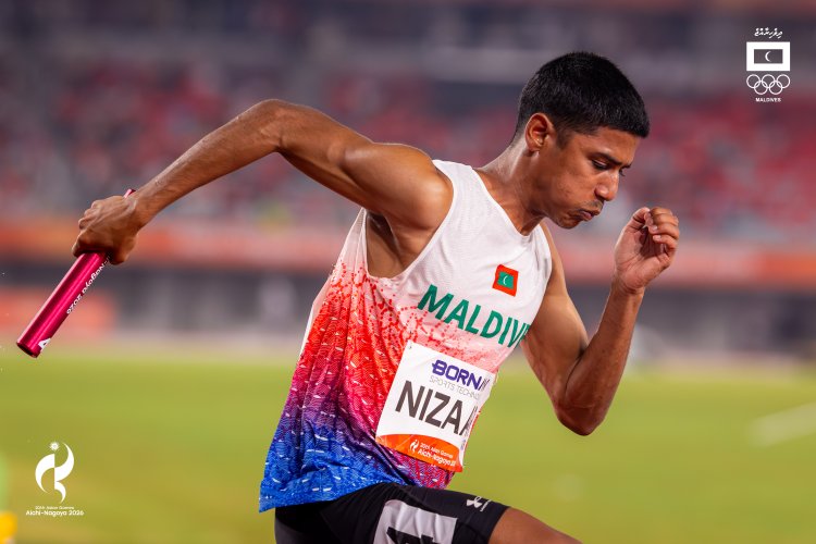 Maldives Record Fastest Men’s 4 × 100-Metre Relay Time Since 2019