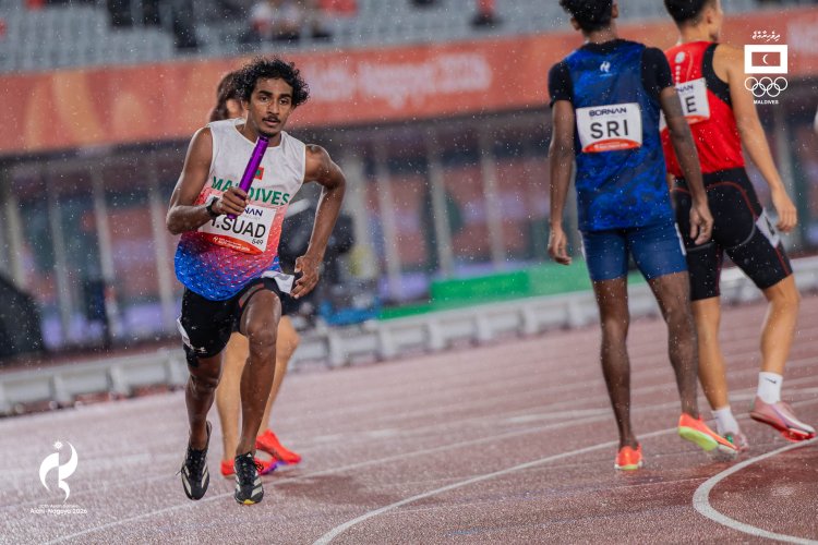 Maldives Conclude Asian Games Participation with Men’s 4 × 400-Metre Relay