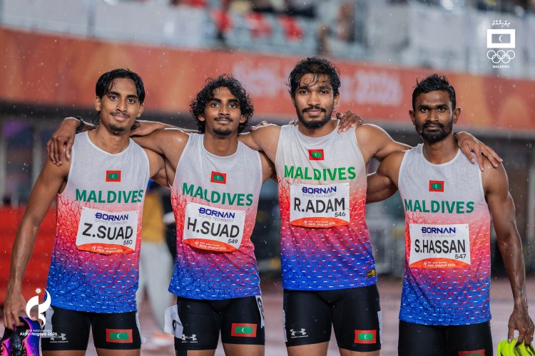 Maldives Conclude Asian Games Participation with Men’s 4 × 400-Metre Relay